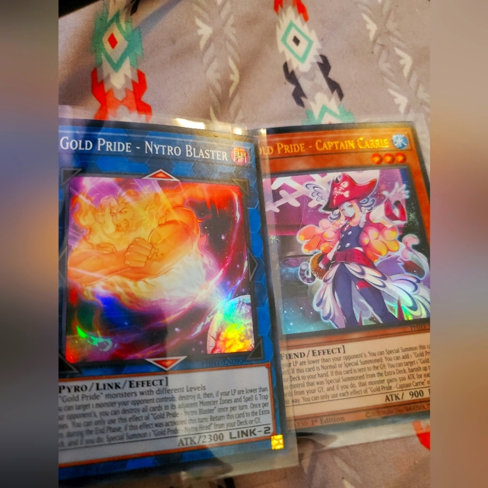 Gold pride - captin carrie and nytro blaster